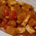 ゆうかれ's cooksnap of when they made 厚揚げとプチトマトで作る♪簡単エビチリ.