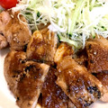 Stromboli's cooksnap of when they made 厚切り豚ロースのタレ漬け焼き.