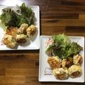 kitty・yumi's cooksnap of when they made 海老と大葉のはんぺん焼き٩(^‿^)۶.