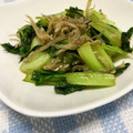 ☆さぶ☆☆'s cooksnap of when they made 青梗菜とちりめんじゃこの炒め物.