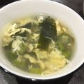 母‼︎修行中☆彡's cooksnap of when they made おくらと玉子のもずく酢スープ.