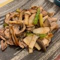 Miporin☆15's cooksnap of when they made 豚肉とアスパラガスとエリンギのバター醤油.