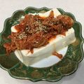 キャップとラム's cooksnap of when they made 夏メニュー！キムチ、ごま油豆腐！.