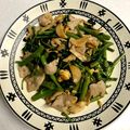 クックEQUPQ7☆'s cooksnap of when they made ササッと美味し♡豚肉と卵と空芯菜炒め.