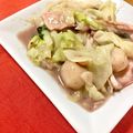 ka＊na＊＊'s cooksnap of when they made 「イカとベビーホタテのバジル炒め」.