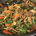 マエミッティ's cooksnap of when they made 牛肉とセロリの黒酢醤油炒め.