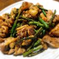 ちゃちゃまる26's cooksnap of when they made 四角豆と親鳥炒め.