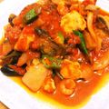 たつなつりん's cooksnap of when they made 鶏肉のトマト煮込み.