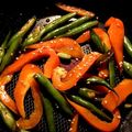 ame-ikuru's cooksnap of when they made パプリカといんげんのきんぴら.