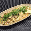 りおん♩'s cooksnap of when they made ザーサイとお豆腐と豚肉の炒め物.