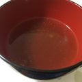 竹富島で会いましょう's cooksnap of when they made アジのあらで美味しい吸い物.