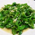 ばく★ちく's cooksnap of when they made レンジで簡単♪ピーマン〜西京みそ風味〜.