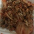 ＊にょにょん＊'s cooksnap of when they made 納豆にちょい足し（キムチ編）.