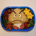 ☆ブルガリちゃん☆'s cooksnap of when they made スーパーマリオ＊クリボー弁当.