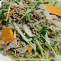 クック7FNN0F☆'s cooksnap of when they made もやし、豆苗、挽き肉の炒め物.