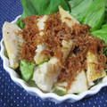 miyuki12's cooksnap of when they made 揚げ筍の桜えびサラダ.