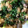 アンコラブ's cooksnap of when they made ガリバタ味★マッシュルームの炊き込みご飯.