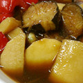 fujimina29's cooksnap of when they made 茄子と長芋の 南蛮漬け.