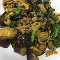 みー３２'s cooksnap of when they made 茄子と豚こまのスパイシーカレー炒め.