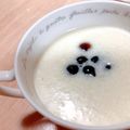 ＿＿minori's cooksnap of when they made ミキサーで簡単♪牛乳で作るビシソワーズ.