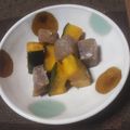 クックS104Q9☆'s cooksnap of when they made かぼちゃとこんにゃくの甘辛煮.