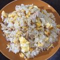 ベルちゃんパンケーキ's cooksnap of when they made 5分で簡単☆ツナマヨ玉子チャーハン.