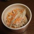 ♪さぁーちゃん♪'s cooksnap of when they made ゴボウと人参のヨーグルトサラダ.
