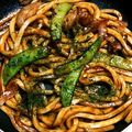 コータロー1982's cooksnap of when they made 野菜たっぷり焼うどん♡.