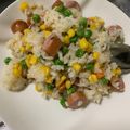 shiirao's cooksnap of when they made 簡単お昼ゴハン！具に困った時ピラフ.