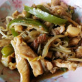 lemonina's cooksnap of when they made もやしでかさ増し！青椒肉絲風野菜炒め.
