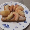 よちりん's cooksnap of when they made フレッシュ！白桃トースト.