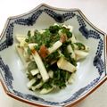 あっこ姉's cooksnap of when they made 夏の一品！モロヘイヤと長芋の梅和え.