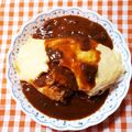 えつエツ's cooksnap of when they made ハヤシ☆オムライス【改】.