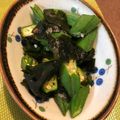 ♪でこ♪'s cooksnap of when they made モロヘイヤとオクラのネバネバ和え.
