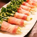 saalalan's cooksnap of when they made 簡単☆ベーコンで、かいわれ巻いちゃった！.