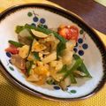 ♪でこ♪'s cooksnap of when they made オクラとミニトマトのオリーブオイル炒め.