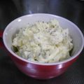 きょそ's cooksnap of when they made ポテトのブルーチーズマヨ☆和え.
