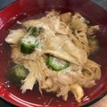 rynbaskets's cooksnap of when they made オクラと卵のとろふわｽｰﾌﾟ♥️.