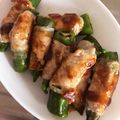 丸顔の妖精's cooksnap of when they made 獅子唐の肉巻き.