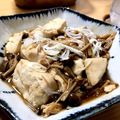 umeking's cooksnap of when they made なめたけ風えのきだけ☆豆腐あんかけ.