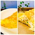 ソラソラソラ's cooksnap of when they made *干し貝柱とネギのオムレツ*.
