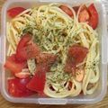 Rayryu123's cooksnap of when they made ＊トマトとバジルの冷製カッペリーニ＊.