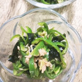ささささ＆＊'s cooksnap of when they made ピーマンと生ワカメのツナ和え.