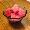 Asato★'s cooksnap of when they made 凍らせるだけ‼️スイカシャーベット.