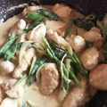 クックQB5G4N☆'s cooksnap of when they made ☆鶏ささみのカレークリーム煮☆.