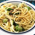 のらむーちょ's cooksnap of when they made 簡単ランチ！納豆ツナとアボカドのパスタ.
