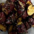 ☆ゆきじるし☆'s cooksnap of when they made 簡単・ヘルシー☆揚げない大学芋♪.