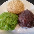 まいつか's cooksnap of when they made あんことずんだ(枝豆)あんの二色おはぎ.