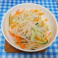 ととろ＆めい's cooksnap of when they made 醤油なし 超簡単やみつき春雨サラダ.