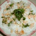 白いぐれーぷ's cooksnap of when they made 簡単さっぱり鮭めし.